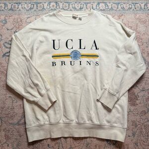 H&M Uni-Sex Cream UCLA Sweater